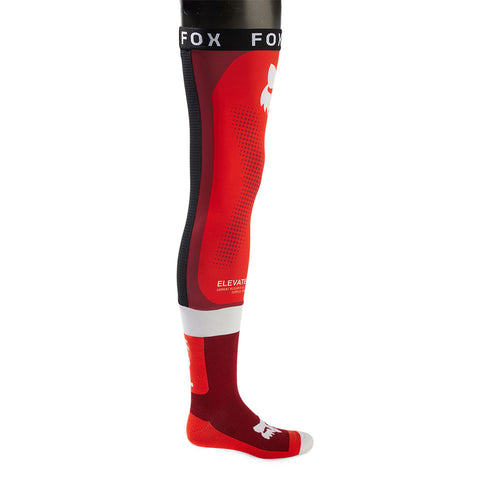 Fox - 2024 Flexair Red/Black Knee Brace Socks
