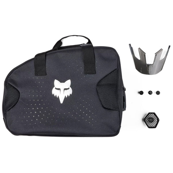 Fox - 2024 V3 Volatile Black/Blue Helmet