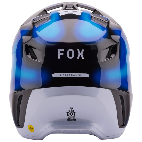 Fox - 2024 V3 Volatile Black/Blue Helmet