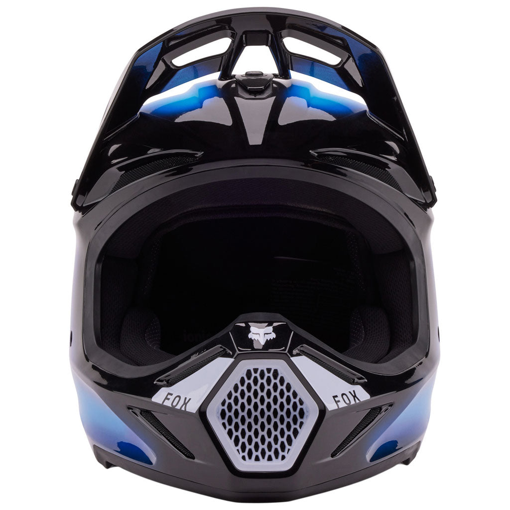 Fox - 2024 V3 Volatile Black/Blue Helmet