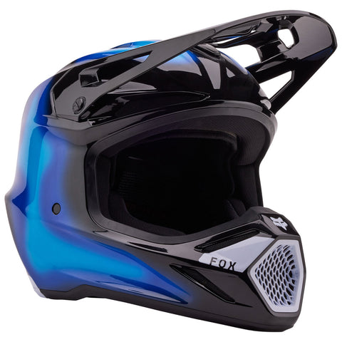 Fox - 2024 V3 Volatile Black/Blue Helmet