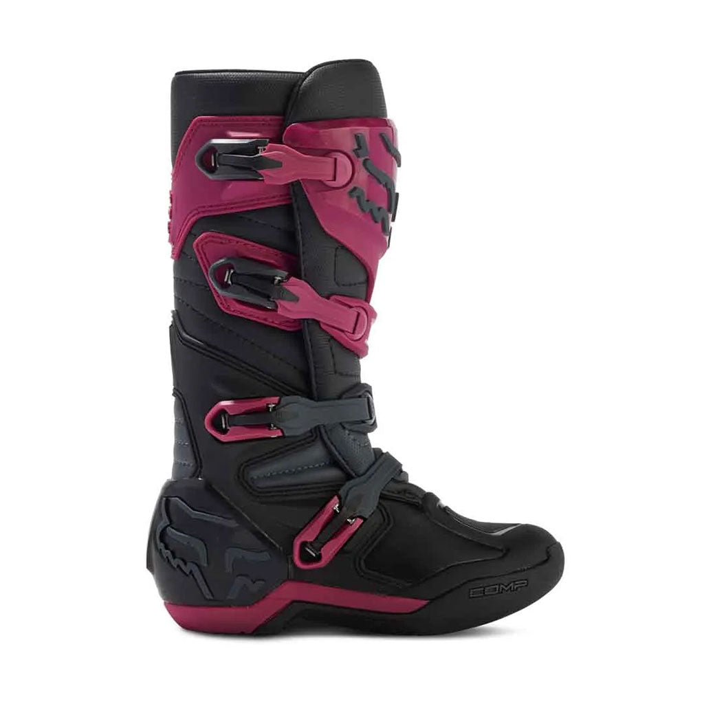 Fox - 2025 Womens Comp Burgndy Mx Boots