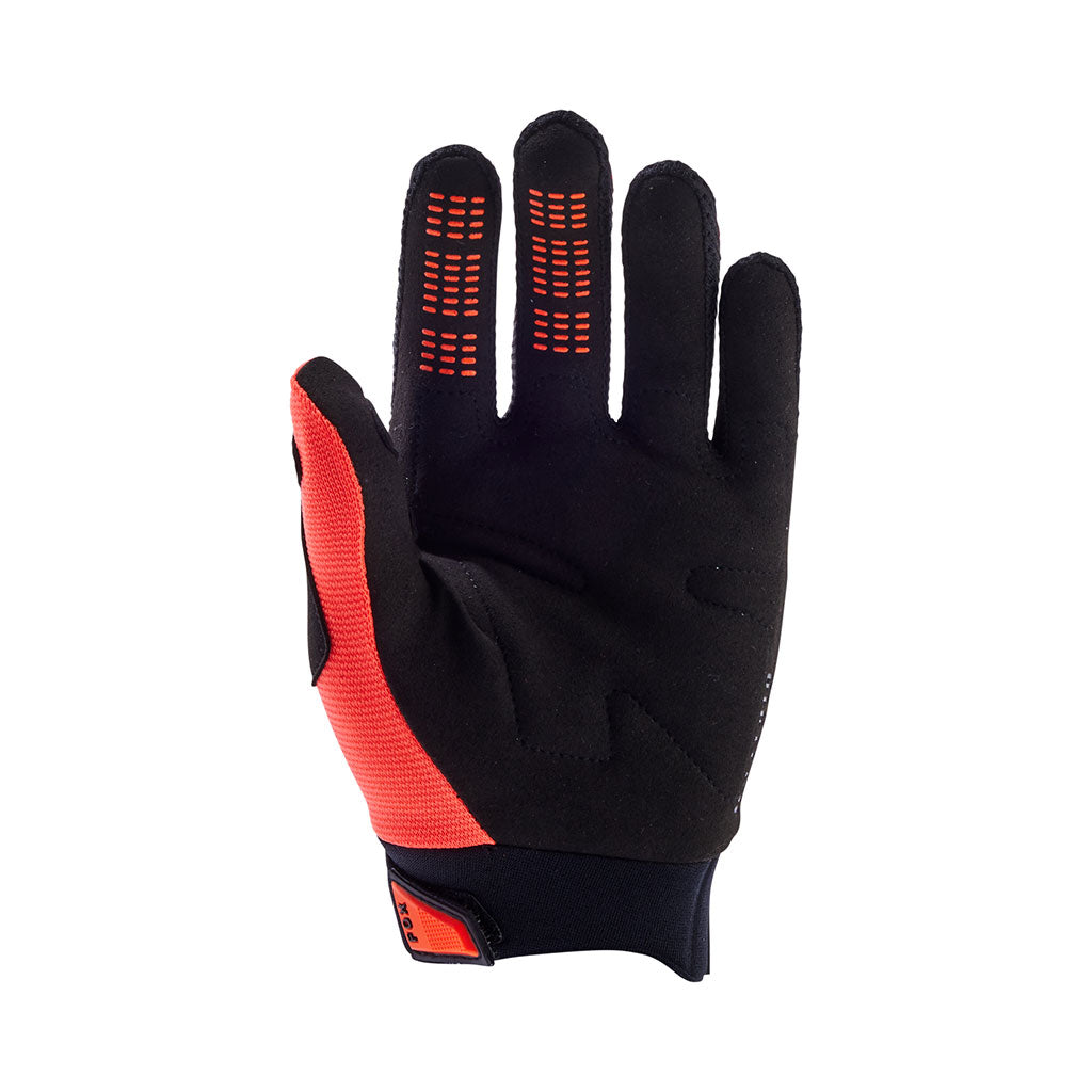 Fox - 2025 Youth Dirtpaw Flo Orange Gloves