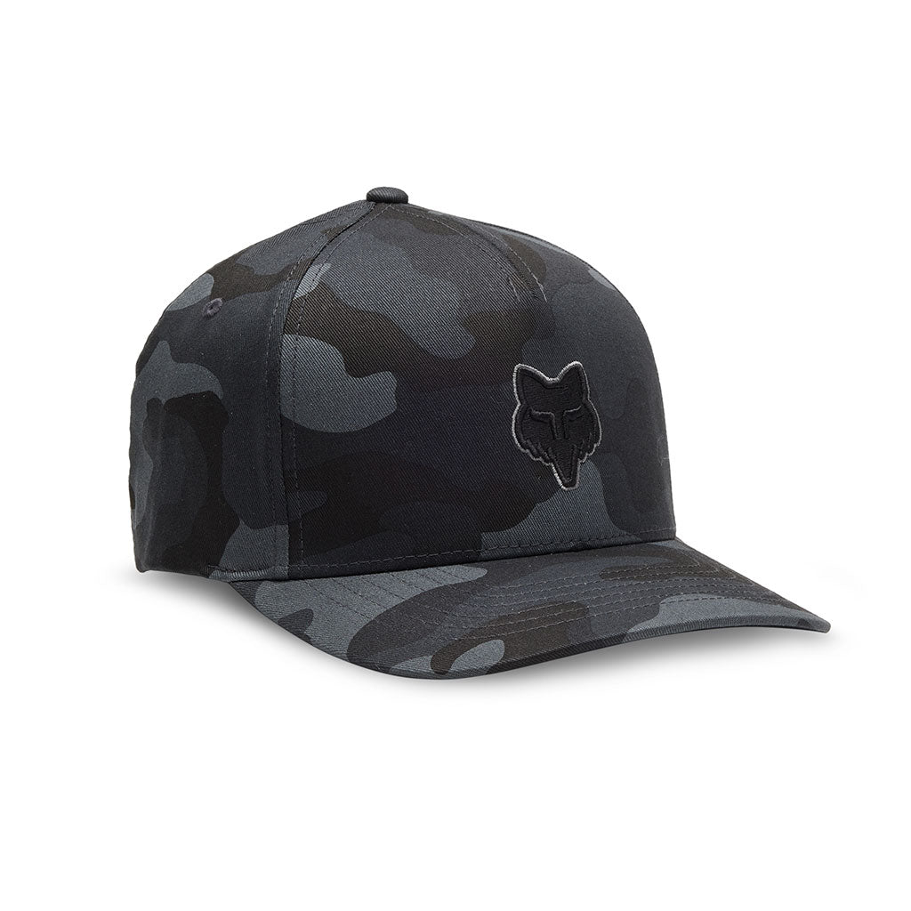 Fox - Fox Head Black Camo Flexfit Hat