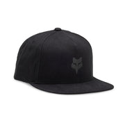 Fox - Fox Head Black/Charcoal Snapback