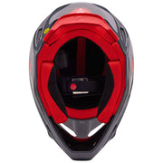 Fox - 2024 V1 Interfere Grey/Red Helmet