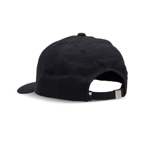 Fox - Wordmark Black Snapback Hat