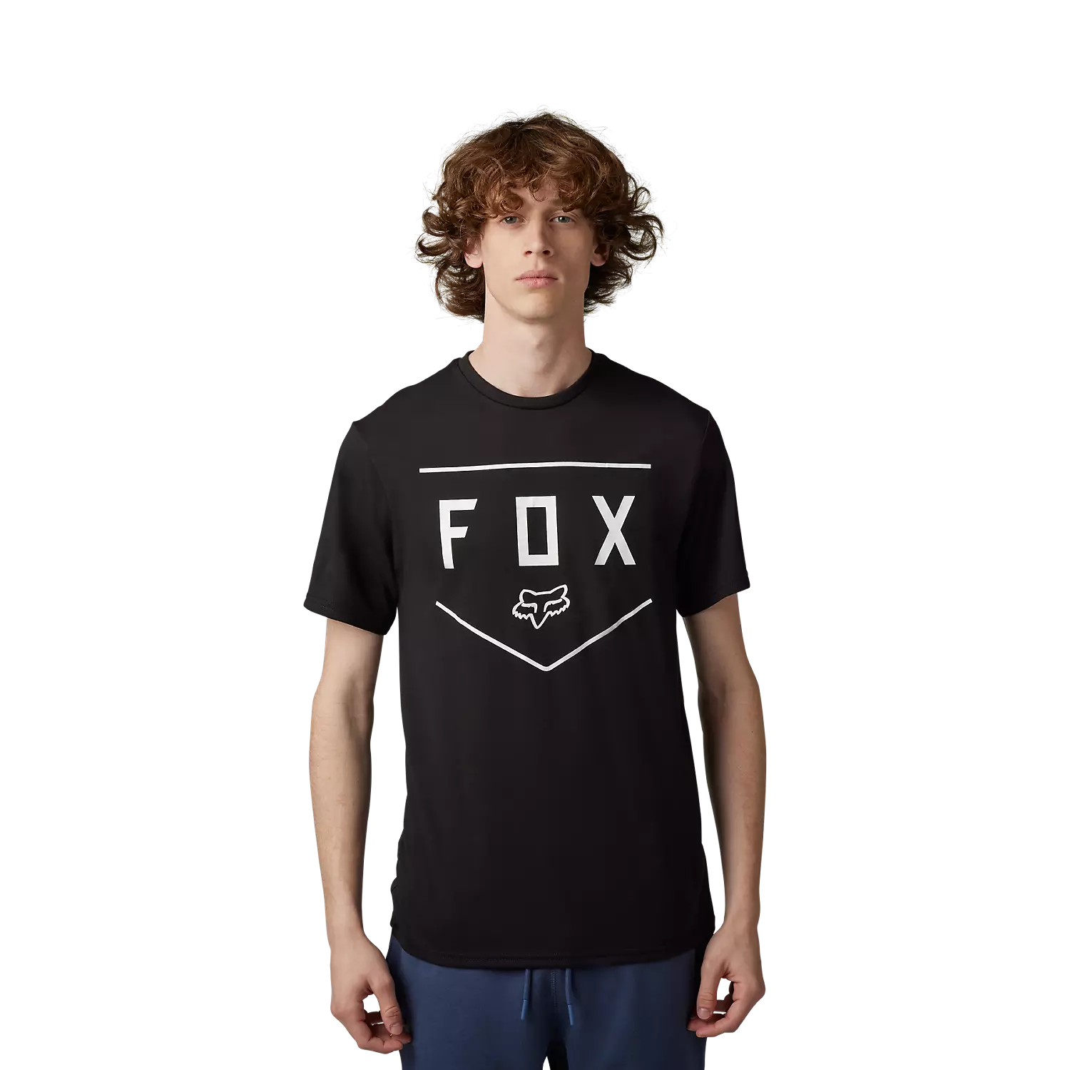 Fox - Shield SS Mens Black Tech Tee