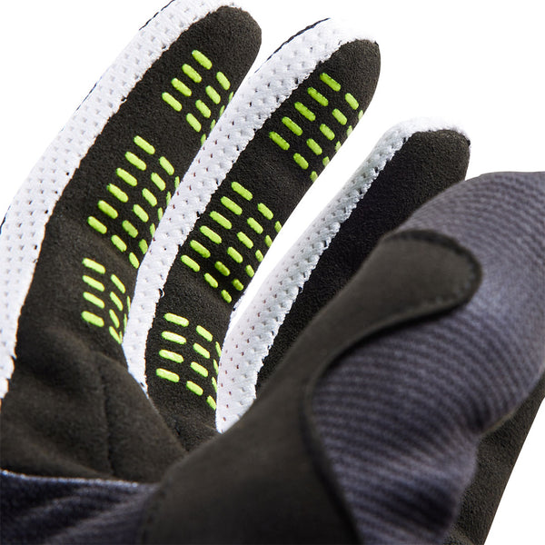 Fox - 180 Morphic Black/Yellow Gloves