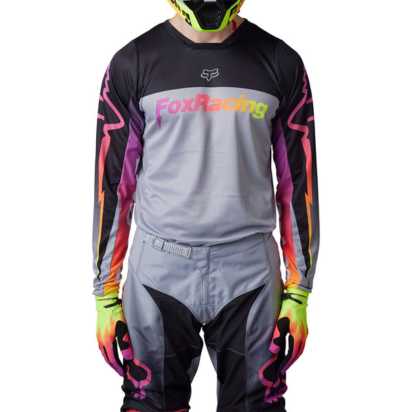 Fox - 2023 180 Statk Black/Grey/Multi Jersey