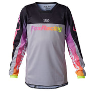 Fox - 2023 180 Youth Statk Black/Grey/Multi Jersey