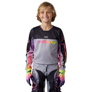 Fox - 2023 180 Youth Statk Black/Grey/Multi Jersey