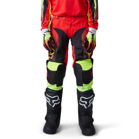 Fox - 2023 180 Youth Statk Black/Red Pant