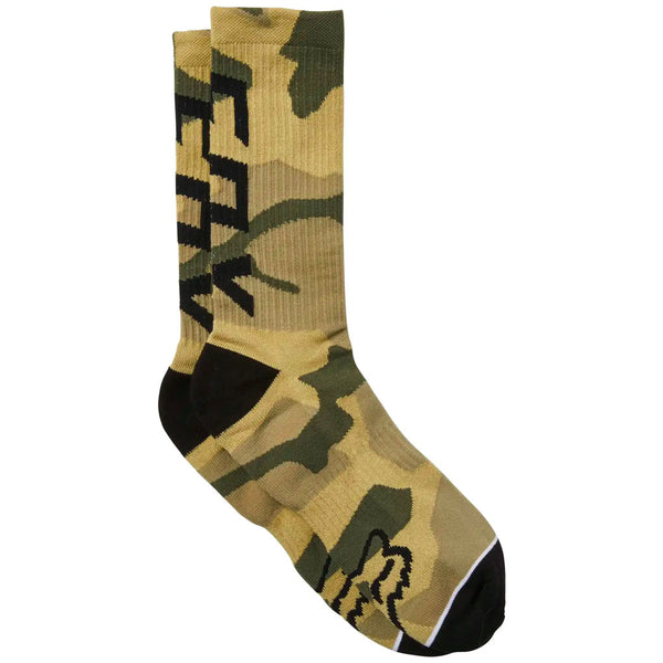 Fox Racing 8'' Ranger Sock Océan Foam Chaussettes Vélo Vtt Downhill Fox Racing 8'' Ranger Sock Océan Foam Chaussettes Vélo Vtt Downhill