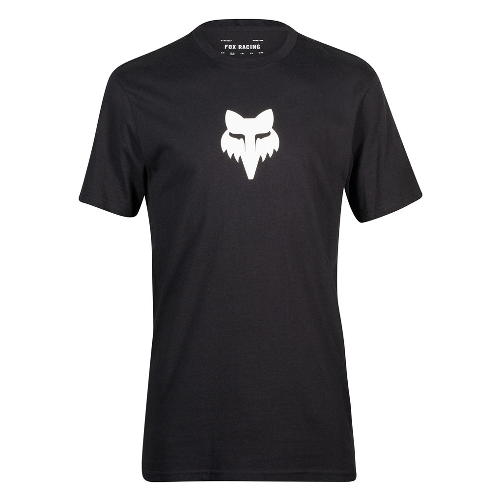 Fox - Fox Head Black/White Tee