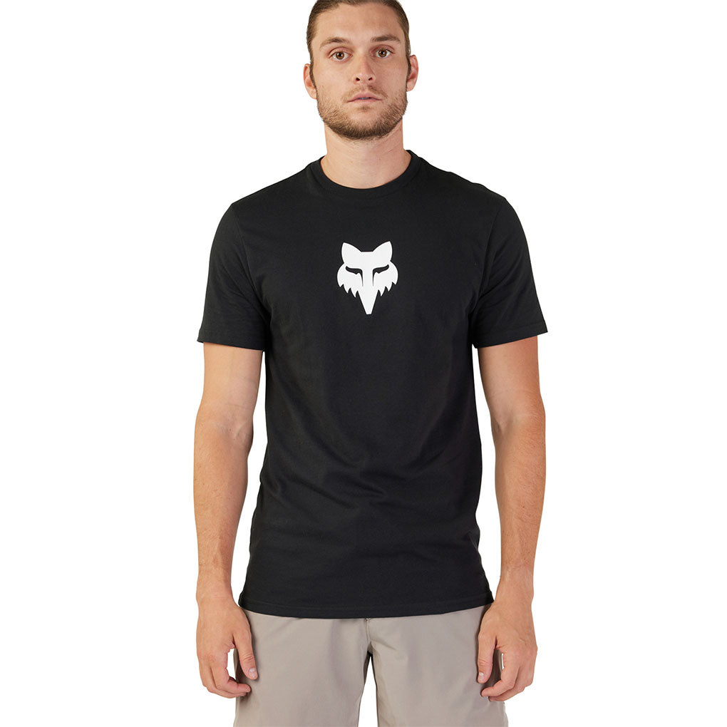 Fox - Fox Head Black/White Tee