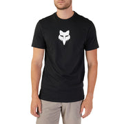 Fox - Fox Head Black/White Tee