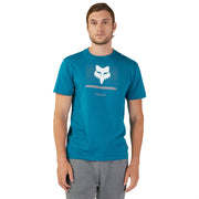 Fox - Optical Heather Maui Blue Tee