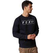 Fox - Pinnacle Black/White Crew Jumper