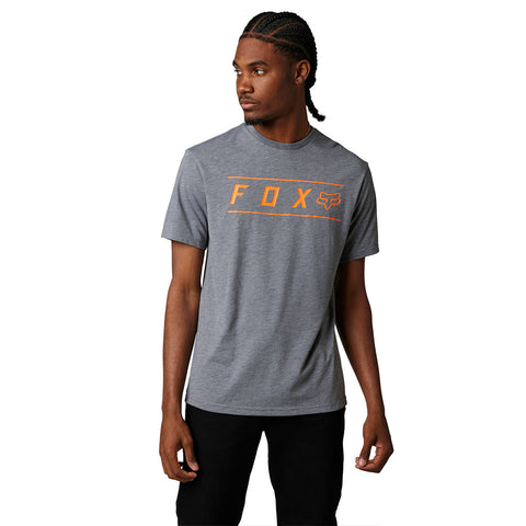 Fox - Pinnacle Grey/Orange Tee