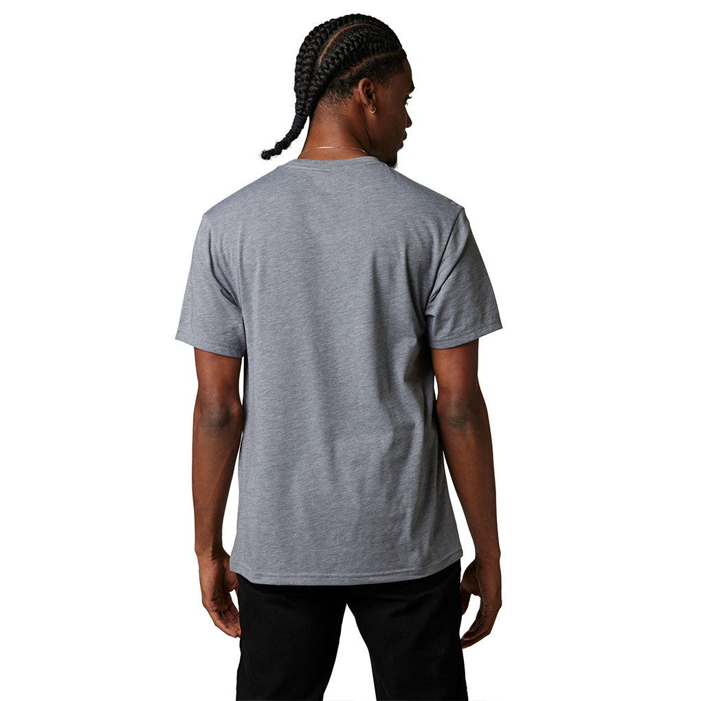 Fox - Pinnacle Grey/Orange Tee