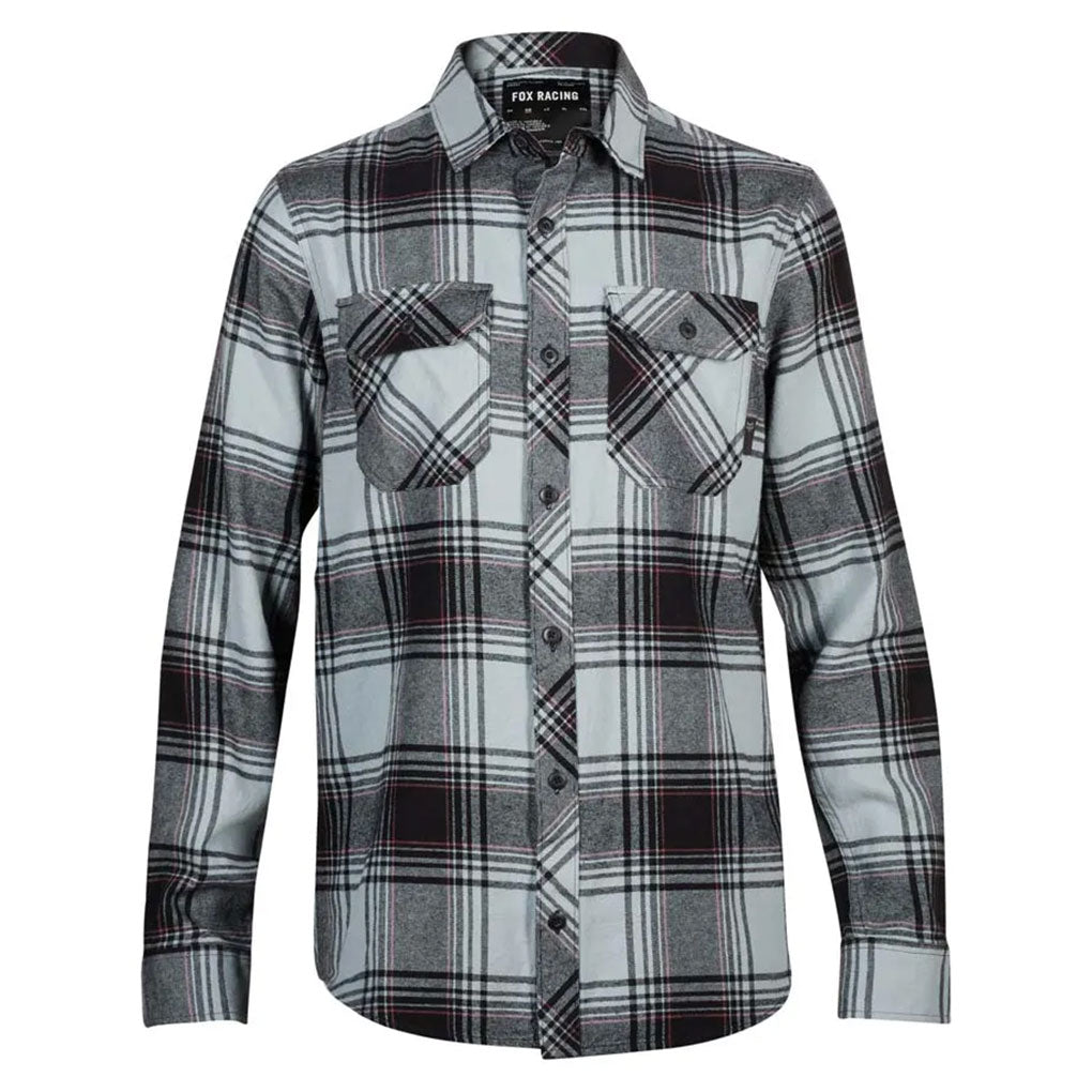 Fox - Traildust Gunmetal Flannel