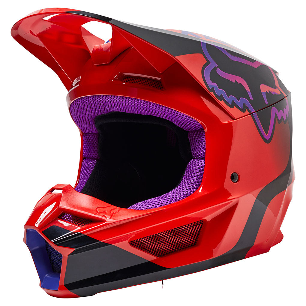 Fox - V1 Venz Red Helmet