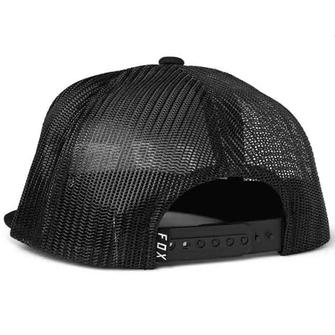 Fox - Youth Absolute Black Mesh Snapback Hat