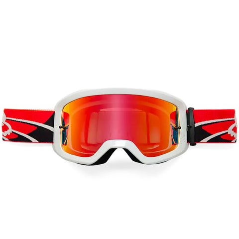 Fox - Youth Main GOAT Strafer Flo Red Spark Goggles