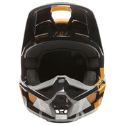 Fox - Youth V1 Skew Black/Gold Helmet