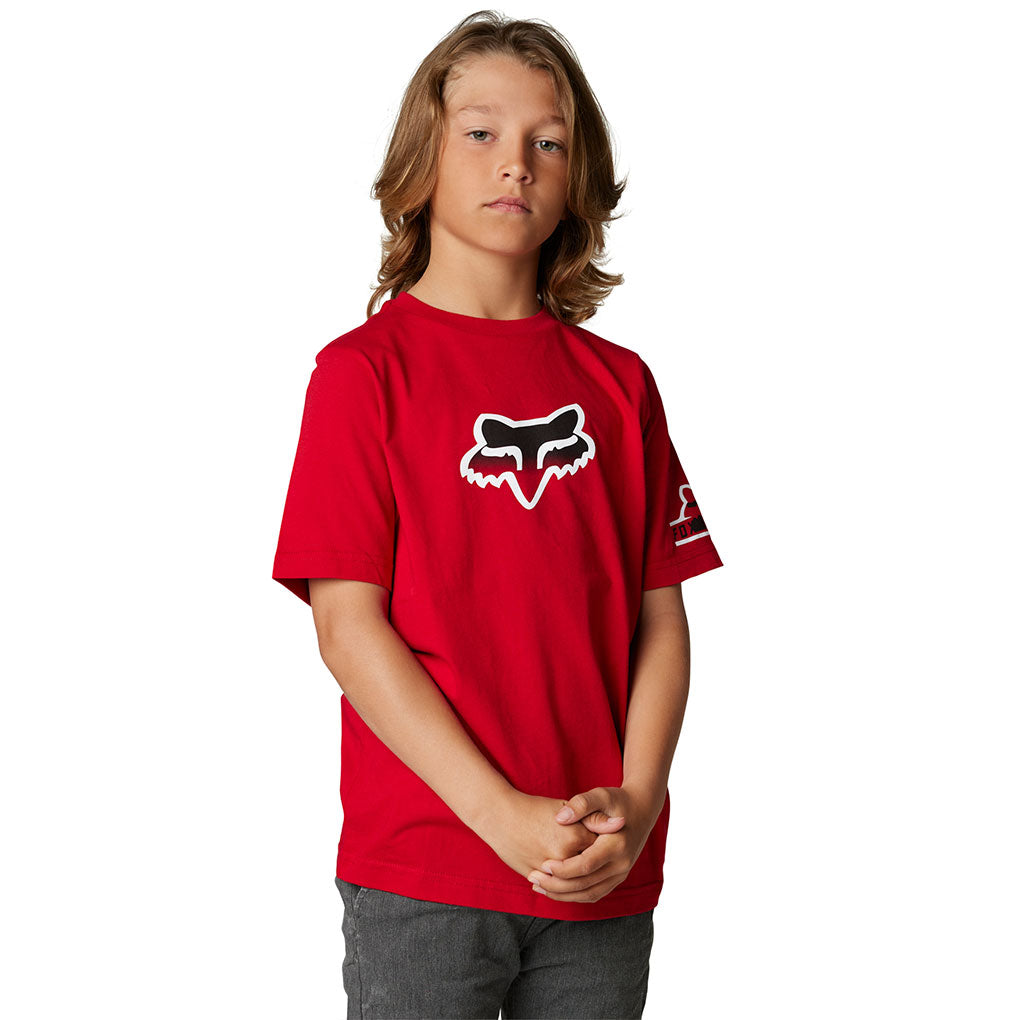 Fox - Youth Vizen Premium Red Tee