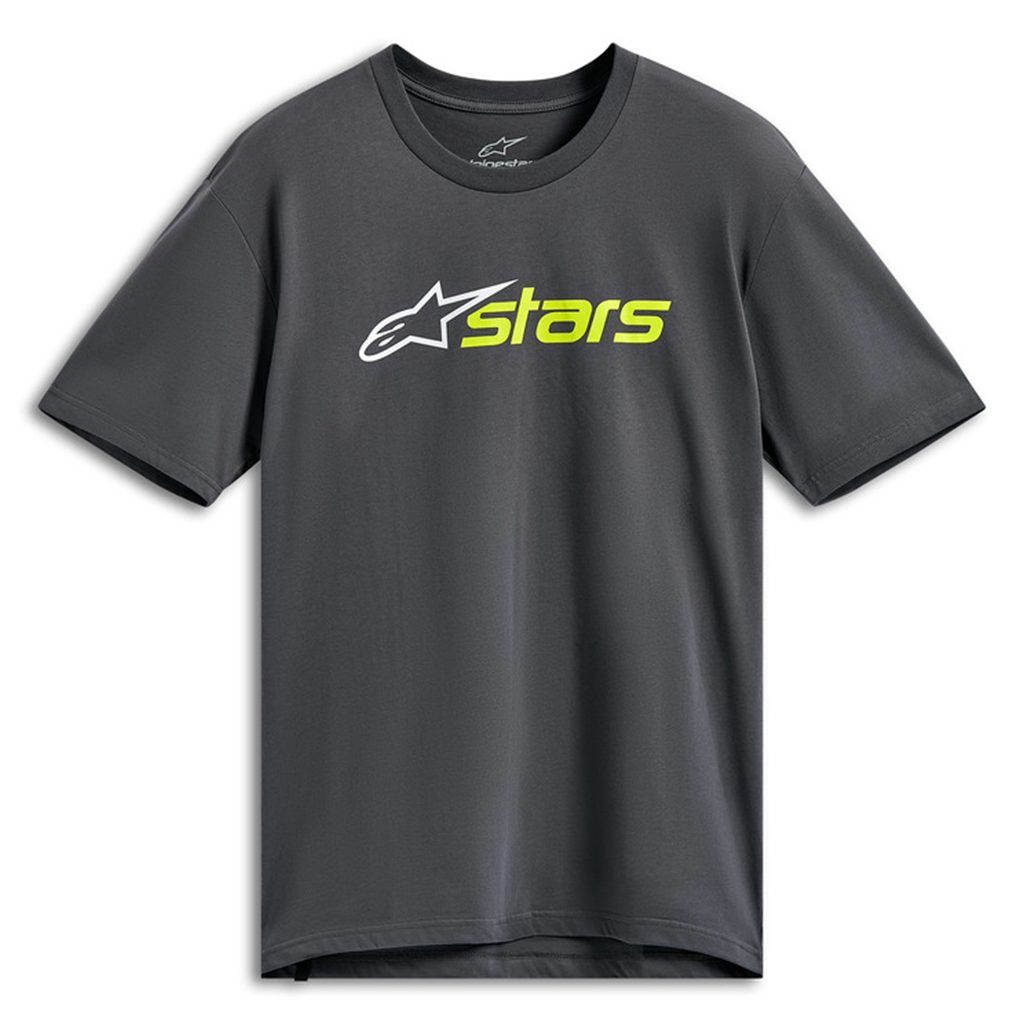 Alpinestars - Blaze 2.0 Charcoal/White/Yellow Tee