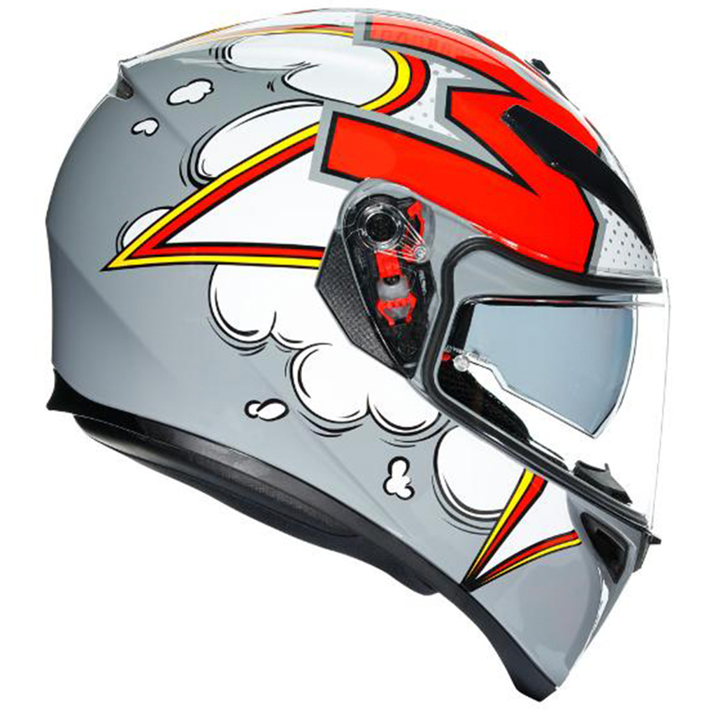 agv k3 helmet sale australia AGV - K3 SV Bubble Grey/White Helmet