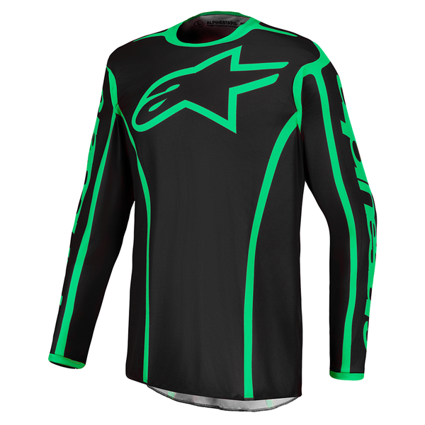 Alpinestars - 2027 Fluid Apex V2 Black/Green Jersey