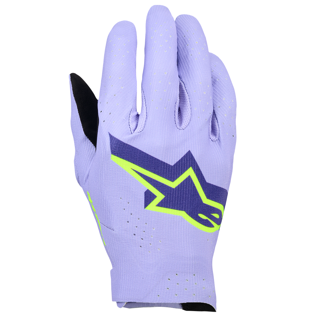 Alpinestars - 2026 Supertech Lavender/Violet/Yellow MX Gloves