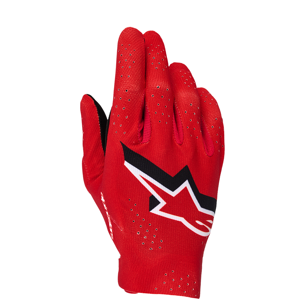 Alpinestars - 2026 Supertech Red/Black/White MX Gloves