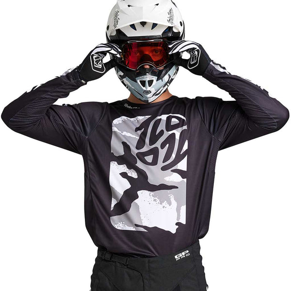 TLD - GP Pro Boxed In Black/White Jersey