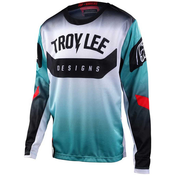 TLD - Youth GP Arc Turquoise/Melon Jersey