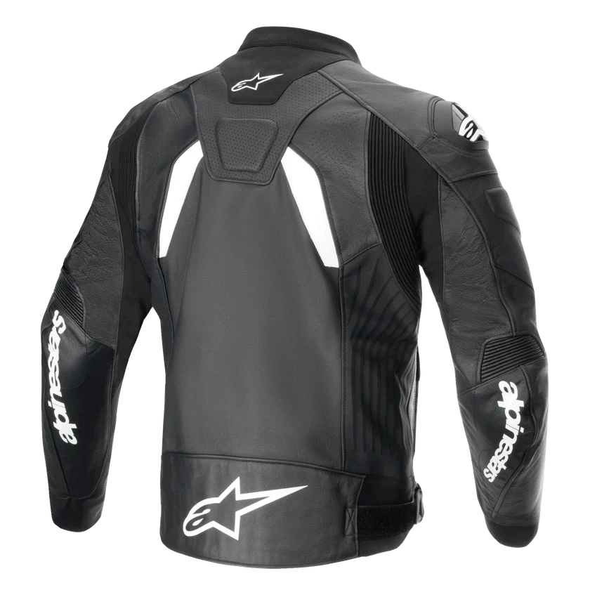 Alpinestars - GP Plus R V4 Black/White Airflow Leather Jacket