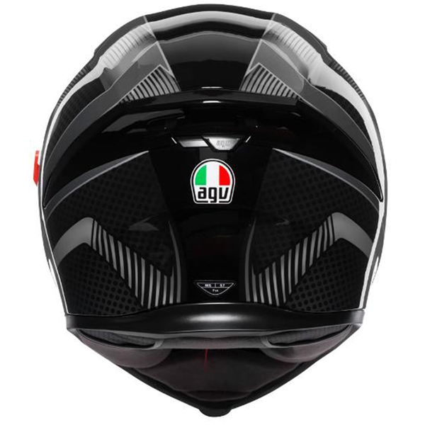 AGV - K5 S Hurricane 2 Black/Silver Helmet