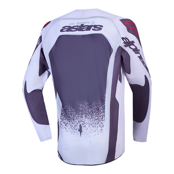 Alpinestars - 2027 Youth Supertech Swan Lilac/Gray/Red Jersey