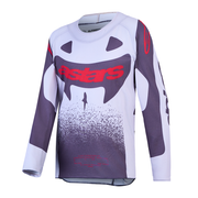 Alpinestars - 2027 Youth Supertech Swan Lilac/Gray/Red Jersey
