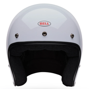 Bell - Magnum Solid Vintage White Open Face Helmet
