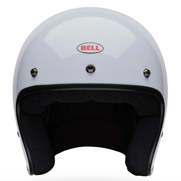Bell - Magnum Solid Vintage White Open Face Helmet