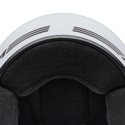 Bell - Magnum Solid Vintage White Open Face Helmet