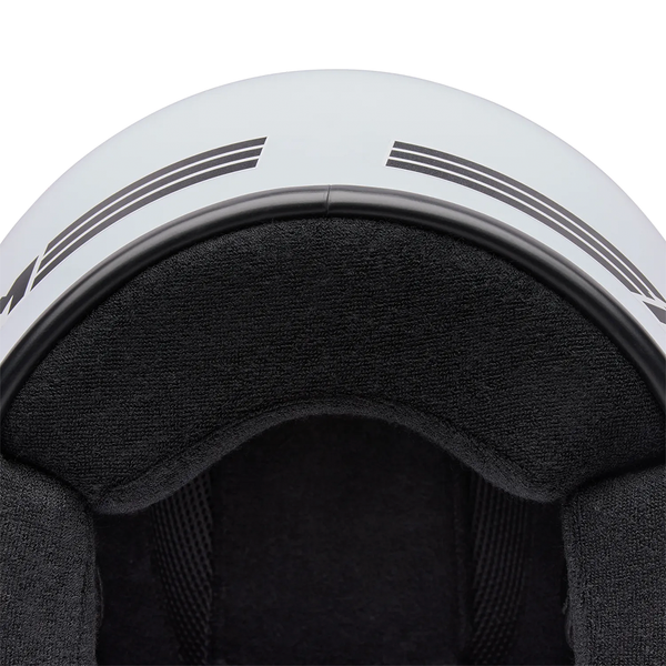 Bell - Magnum Solid Vintage White Open Face Helmet