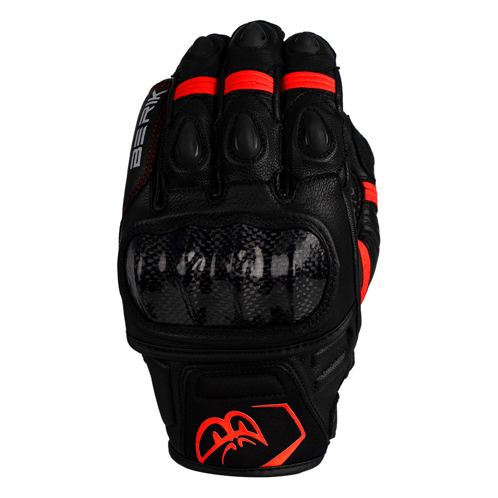 Berik - SP2 Carbon Black/Red Gloves