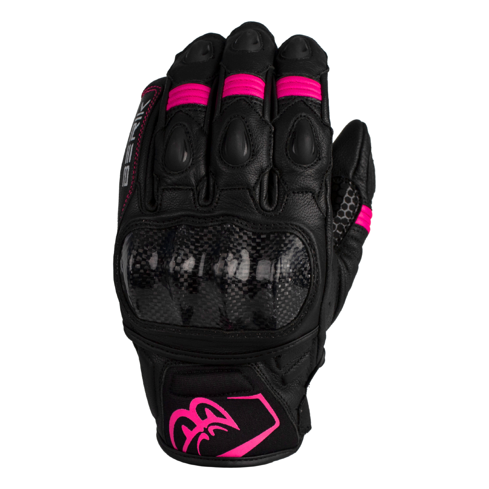 Berik - SP2 Carbon Black/Pink Gloves