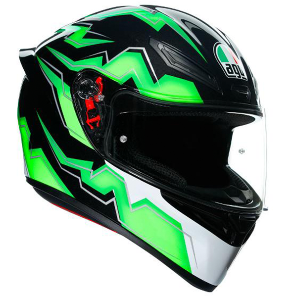 AGV - K1 Kripton Black/Green Helmet