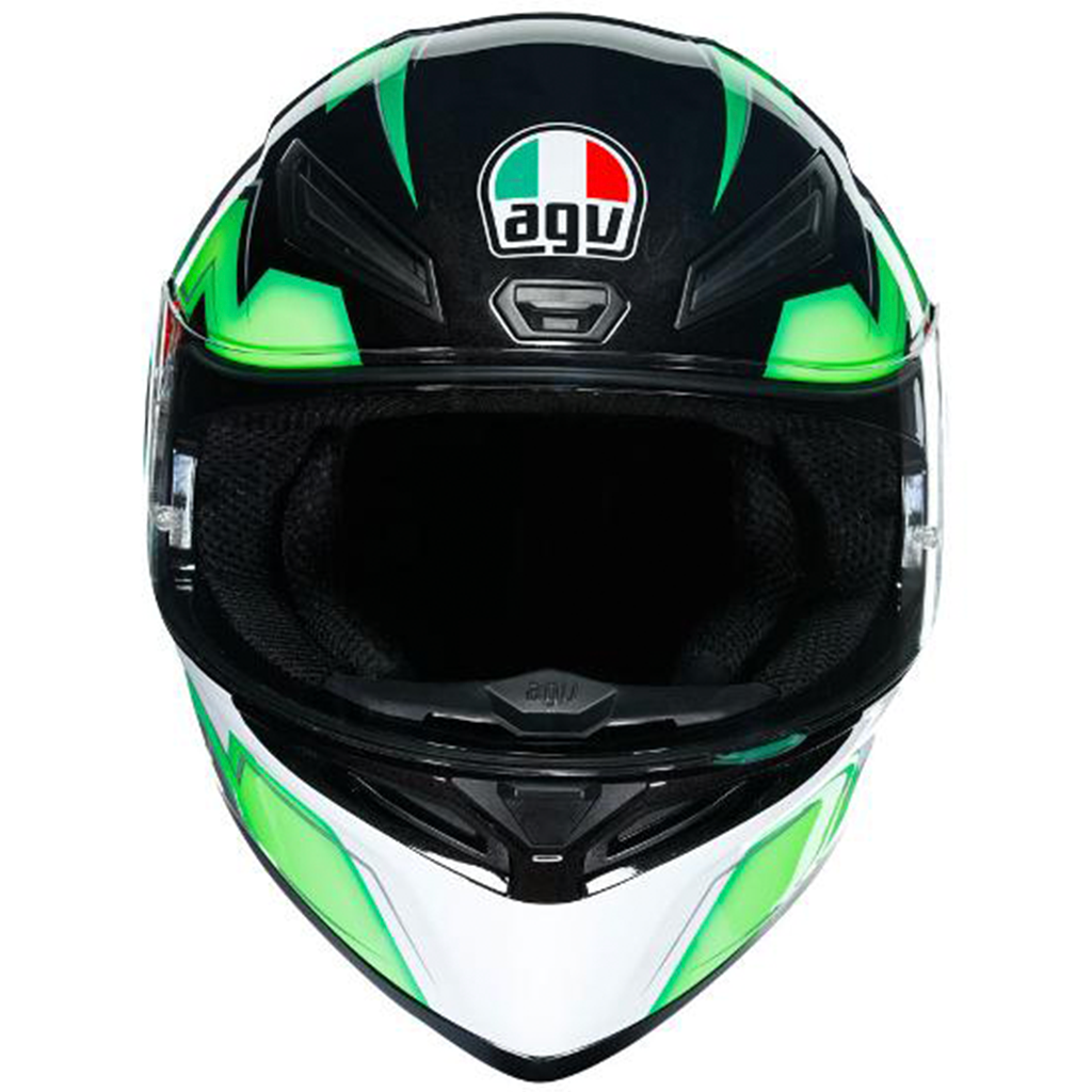 AGV - K1 Kripton Black/Green Helmet